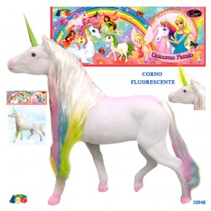Busta Unicorno Criniera Arcobal.Corno Fluo di Givi, Ginocchio