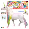 Busta Unicorno Criniera Arcobal.Corno Fluo di Givi, Ginocchio
