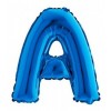 Palloncino Mylar 14'' (35cm) Lettera a Blue di Grabo Srl