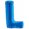 Palloncino Mylar 14'' (35cm) Lettera L Blue di Grabo Srl