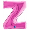 Palloncino Mylar 14'' (35cm) Lettera Z Fuxia di Grabo Srl