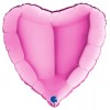 Palloncino Mylar 18'' (45cm) Heart Fuxia di Grabo Srl