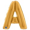 Palloncino Mylar 26'' (65cm) Lettera a Gold (Oro) di Grabo Srl