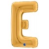 Palloncino Mylar 26'' (65cm) Lettera e Gold (Oro) di Grabo Srl