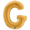 Palloncino Mylar 26'' (65cm) Lettera G Gold (Oro) di Grabo Srl