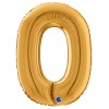Palloncino Mylar 26'' (65cm) Lettera O Gold (Oro) di Grabo Srl