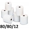 Rotolino Termico Misura 80mm X 80mt - Foro 12mm di Rotolificio Pugliese Srl