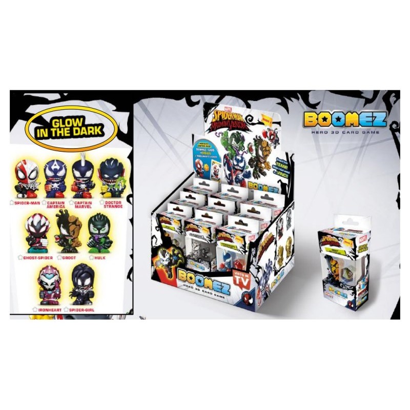 Display 9 Blister Boomez Avengers Ass di Sbabam