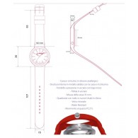 Teen Watch in Silicone Colori Assortiti di Rf Distribution Srl