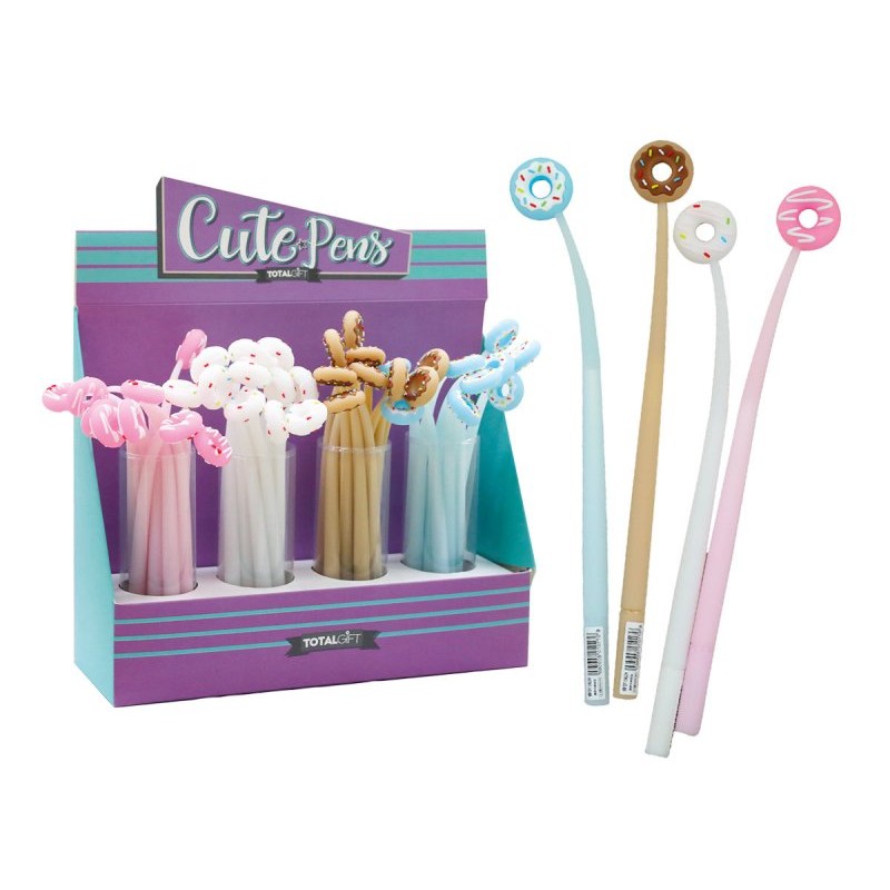 Penne Gel Donut - Espositore da 48 Pezzi di I-Total
