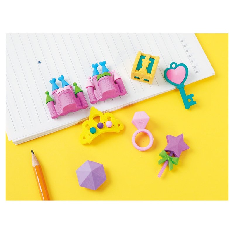 Gomme da Cancellare Principessa Pack 2pz di I-Total
