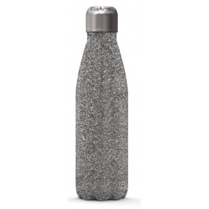 Bottiglia Termica 500 Ml Grigio Glitterato di I-Total