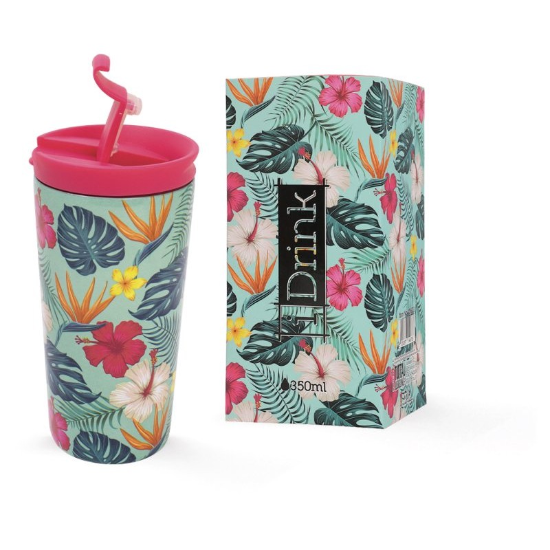 Travel Mug 350 Ml Tropical di I-Total