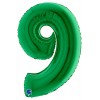 Palloncino Mylar 40'' (100cm) Numero 9 Green di Grabo Srl