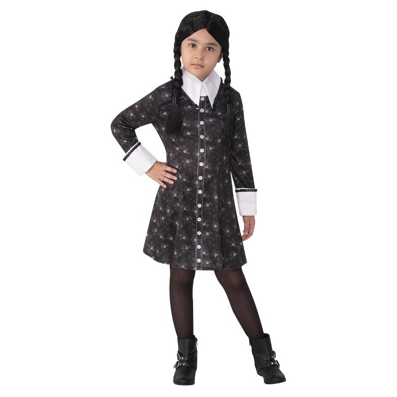 Costume Mercoledi' 5-6 Anni / 110-116cm di Rubie'S Costume Company