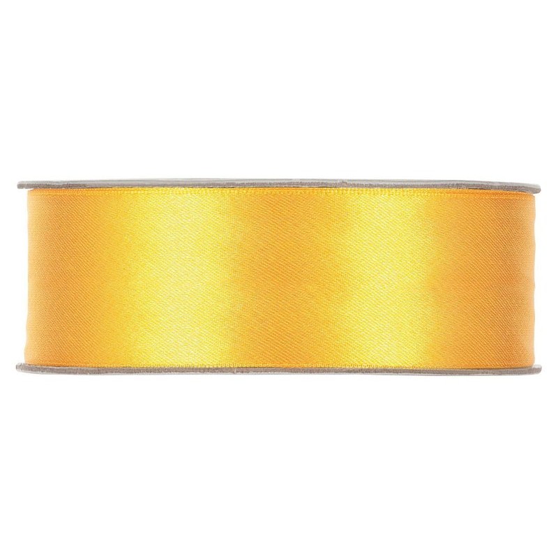 Nastro Raso Mm25x50mt Giallo Scuro di Piovaccari Srl