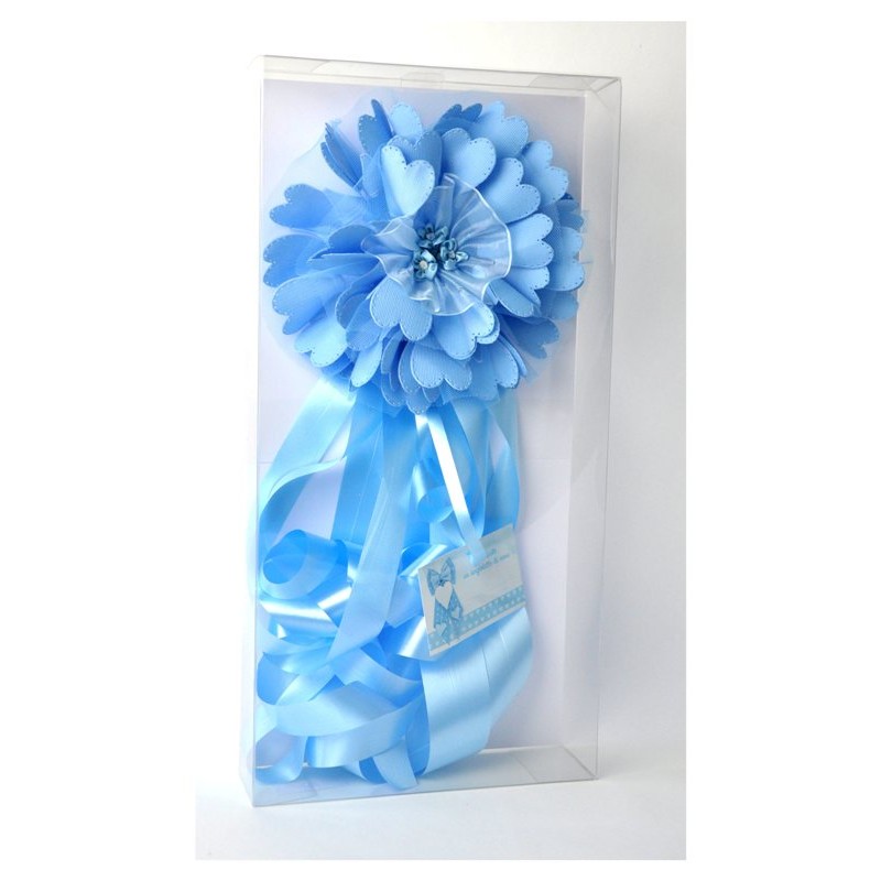 Fiocco Nascita Emily Celeste di Yaya'S Creations Srl