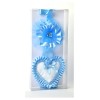 Fiocco Nascita Cuoricino Celeste di Yaya'S Creations Srl
