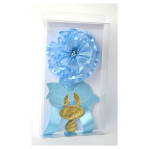 Fiocco Nascita Alina Celeste di Yaya'S Creations Srl