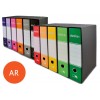 Registratore Starline - Protocollo Dorso 8 Arancio 28,5x34,3x8 di Eurocart Srl