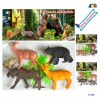 Busta Animali "Incontri Nella Foresta",Ass di Givi, Ginocchio