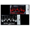 Gel Finestre Palle Natalizie 15xh.55cm Confezione Appenderia Design Assortiti di Mercury Srl