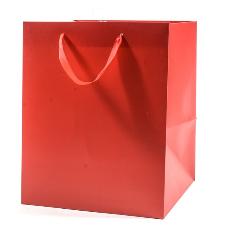 Sacchetto Rosso per Torte 25x25xh.31cm in Appenderia di Mercury Srl