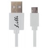 Cavo Micro Usb Pvc 2mt Bianco Jpx-169 di Italighter
