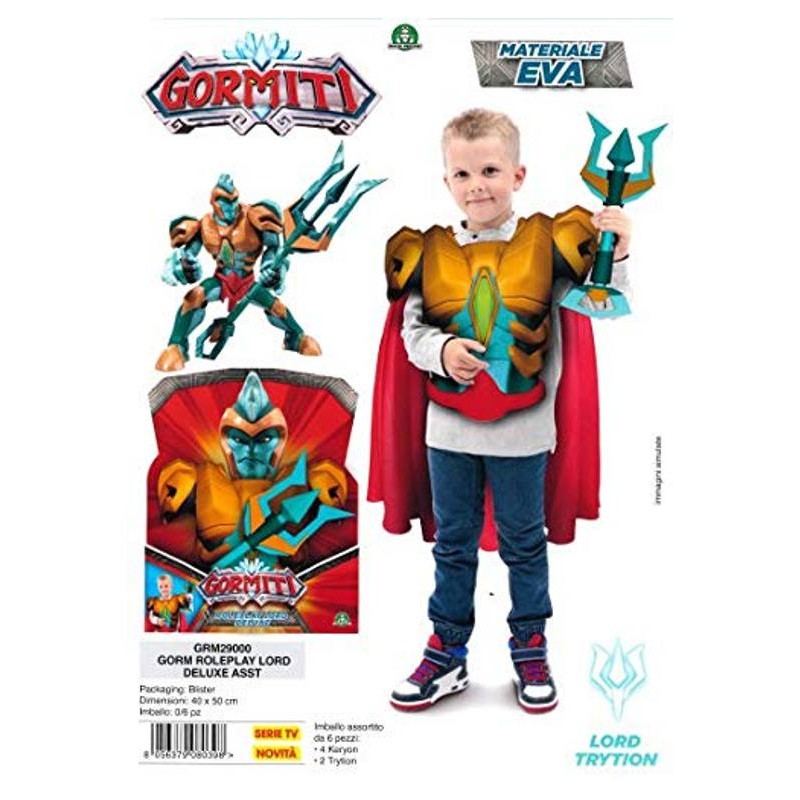 Carnevale Gormiti Vestito Carnevale Lord Keryon Lord Keryon