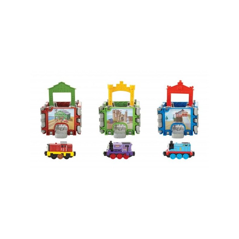Ass.To Stazione Cubo Dgk91 di Mattel Thomas & Friends