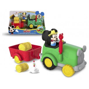 Mickey Trattore C/Personaggio di Giochi-Preziosi
