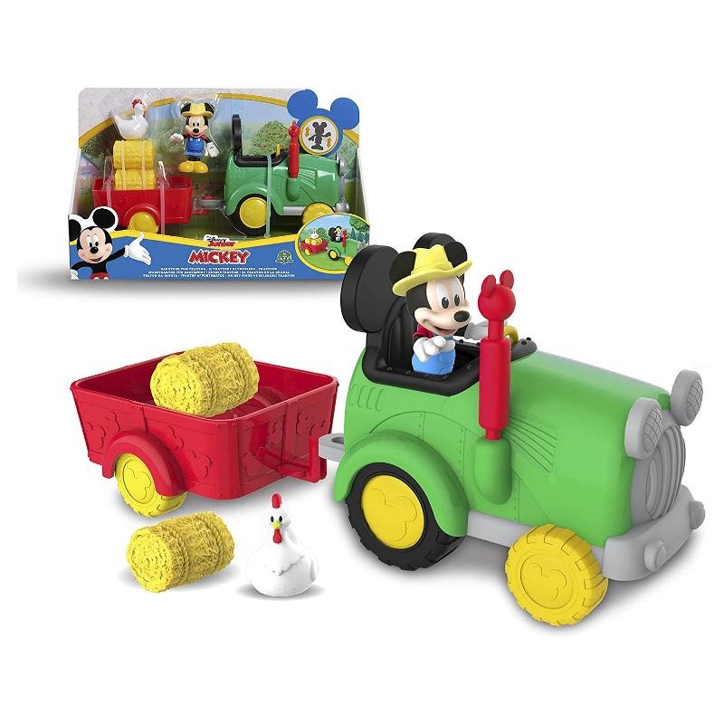 Mickey Trattore C/Personaggio di Giochi-Preziosi