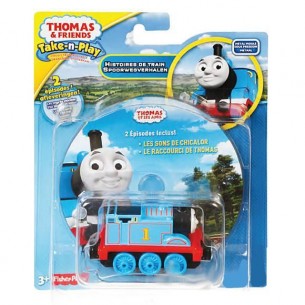 Thomas Dvd con Veicolo Dnf10 di Mattel Thomas & Friends