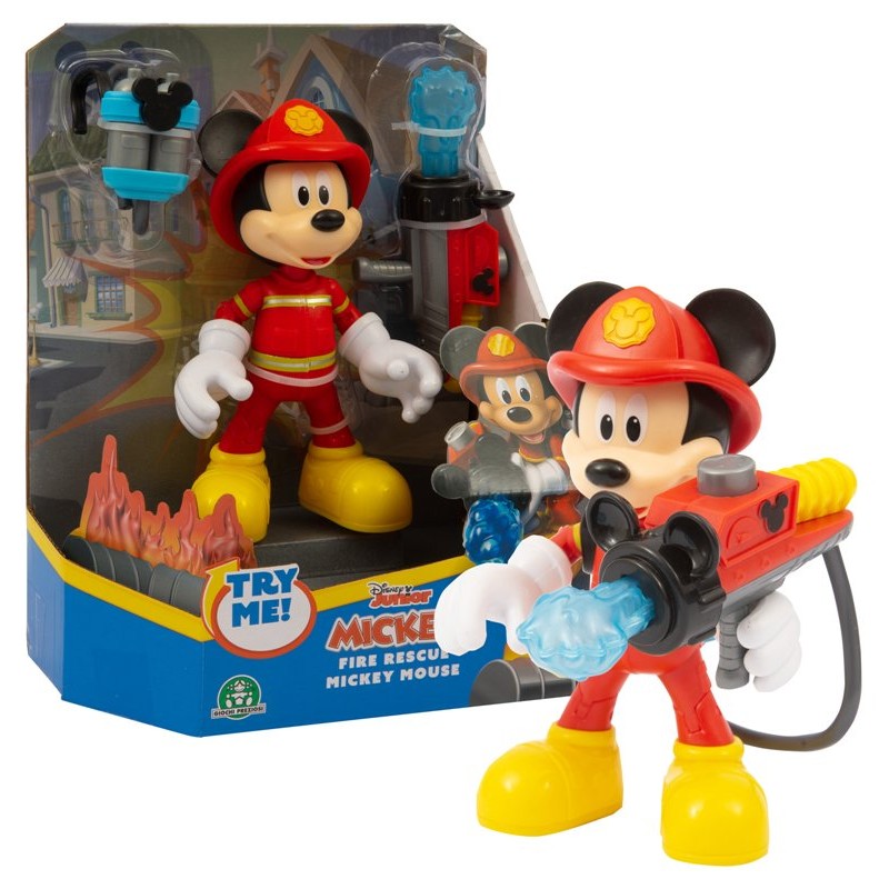 Mickey Pers Cm15 Pompiere di Giochi-Preziosi