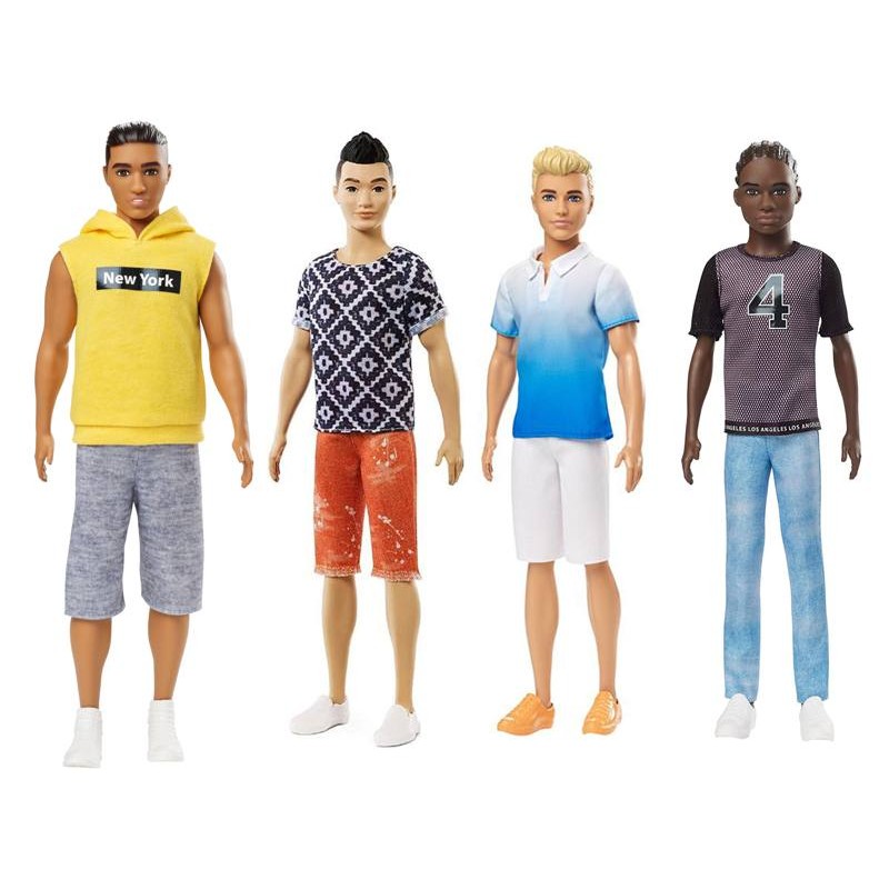 Ken Fashionistas Ass.To di Mattel Barbie
