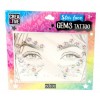Star Face Gems Tattoo di Nice