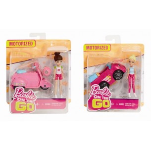 Barbie Parti e Via + Veicolo Ass.To di Mattel Barbie