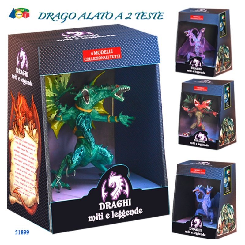 Conf.Drago Alato 2 Teste Miti e Leggende di Givi, Ginocchio