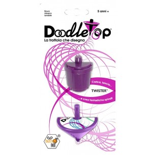 Doodletop Twister 1 Trottola con Ricarica - Colori Assortiti di University Games