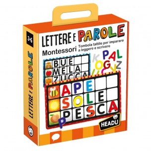 Lettere e Parole Montessori di Headu Preschool Educational