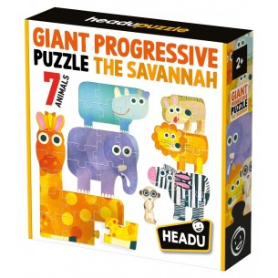 Giant Progressive Puzzle The Savannah di Headu