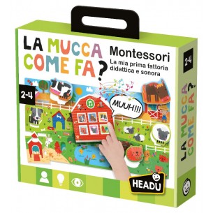 La Mucca Come Fa Montessori di Headu Baby Educational
