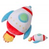 Cuscino Space Adventure Razzo - Squishy di I-Total