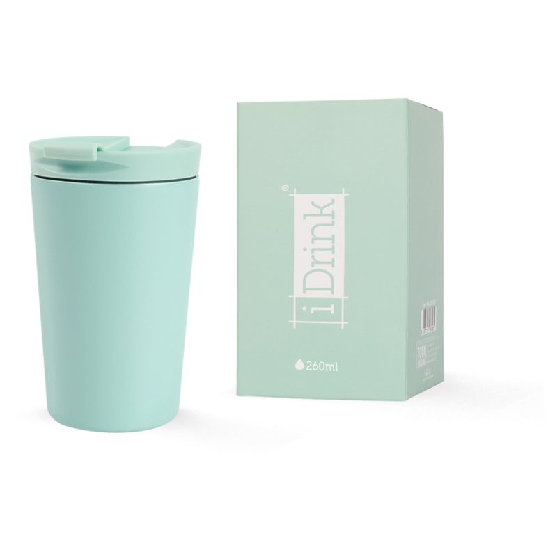 Tazza da Viaggio 260 Ml Verde Menta di I-Total