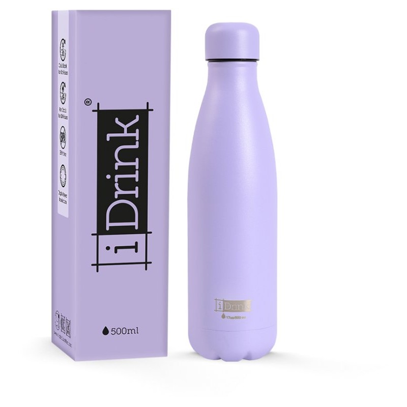 Bottiglia Termica 500 Ml Lavanda di I-Total