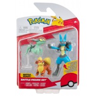 Poke'Mon Battle Figure Set 3 Personaggi (Assortimento) 1 di Reitoys Pokemon