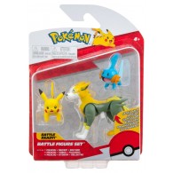 Poke'Mon Battle Figure Set 3 Personaggi (Assortimento) 1 di Reitoys Pokemon