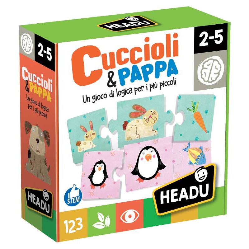 Cuccioli & Pappa di Headu Baby Educational