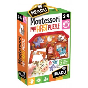 Montessori First Puzzle The Farm di Headu Educational Puzzle
