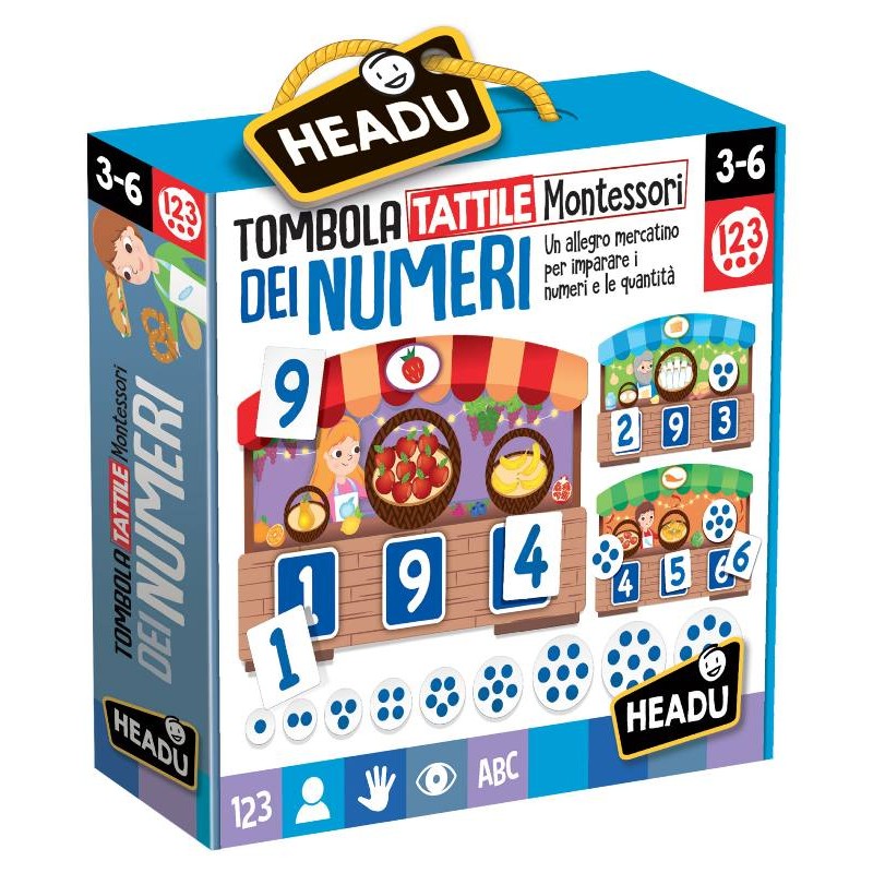 Metodo Montessori Tombola Tattile Montessori Tombola Tattile Dei